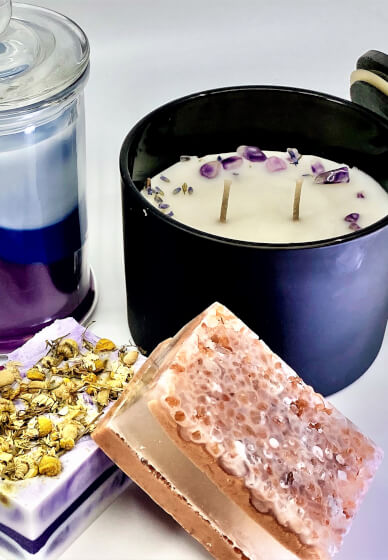 Candle and Soap Making Class with Colour