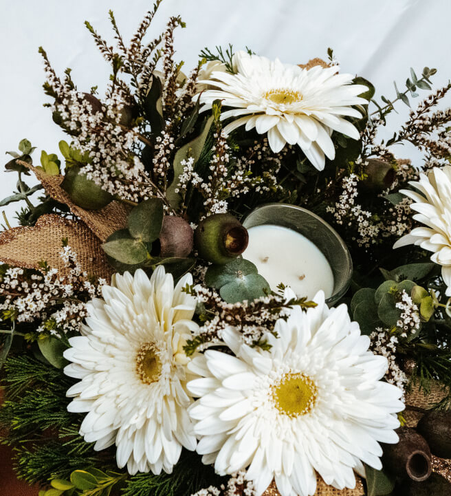 Candle Holder Table Wreath Workshop