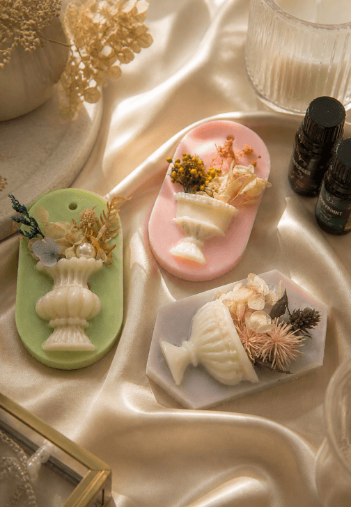 Candle Making Class: Soy Wax Flower Tablets