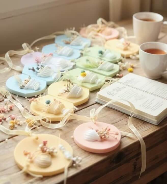 Candle Making Class: Soy Wax Flower Tablets