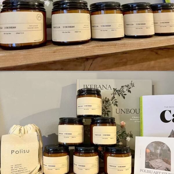 Candle Making Class with Customised Container Adelaide ClassBento