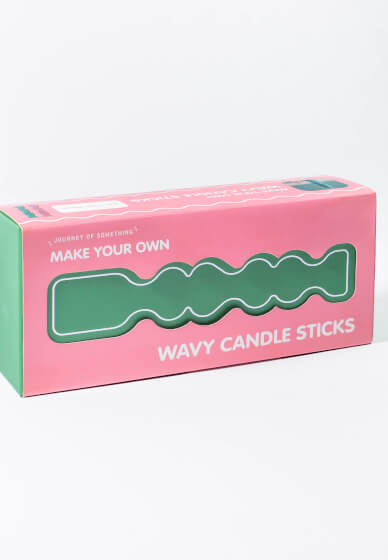 Candle Making Kit - Make Your Own Wavy Candle Sticks