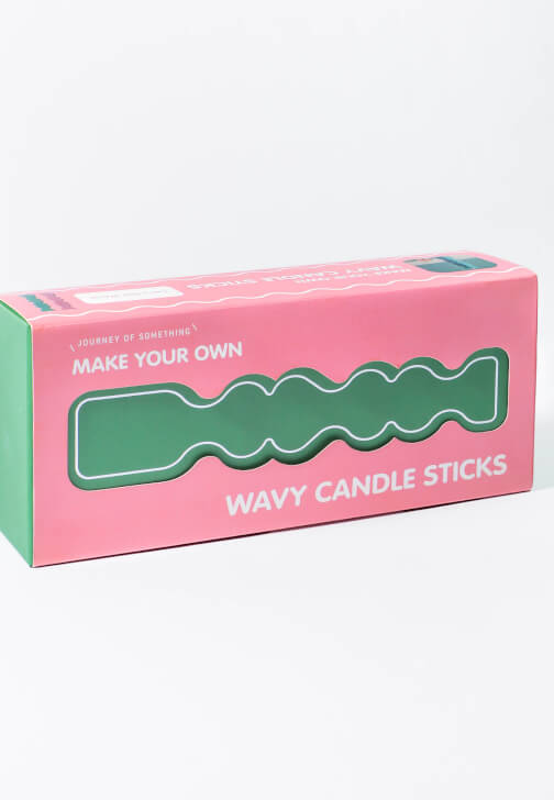 Candle Making Kit - Make Your Own Wavy Candle Sticks