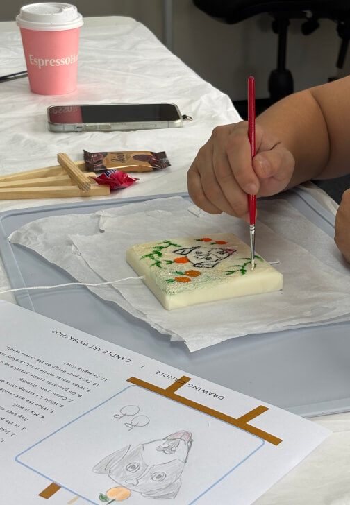 Candle Painting Workshop