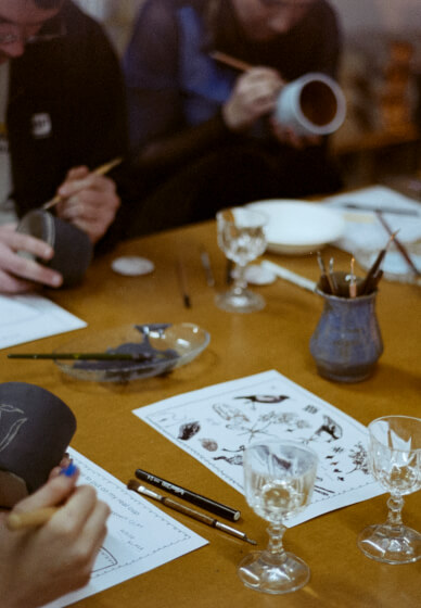 Carve a Ceramic Cup Workshop