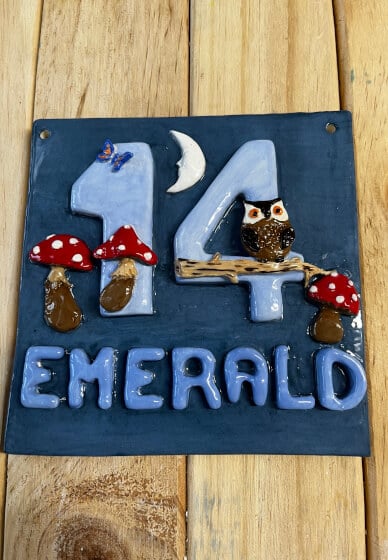 Ceramic Class: House Number / Plaques