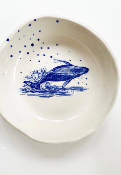 Ceramic Decorating Workshop: Whales