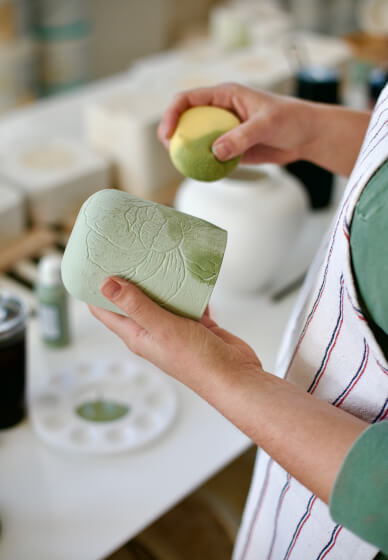 Ceramic Engraving Sgraffito Class