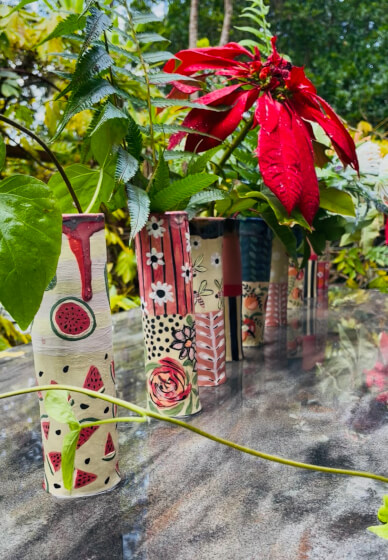 Ceramic Handbuilding, Pattern Design and Painting Class