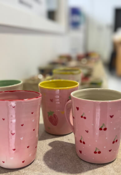 Ceramic Mug Painting Workshop