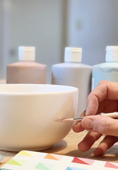 Ceramic Painting Class for Adults
