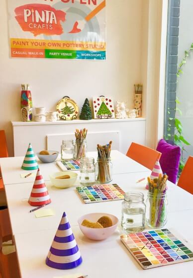 Ceramic Painting Class for Kids