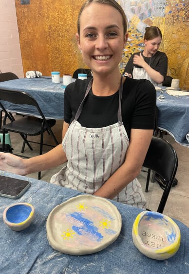 Ceramic Painting Workshop: Spring and Flowers
