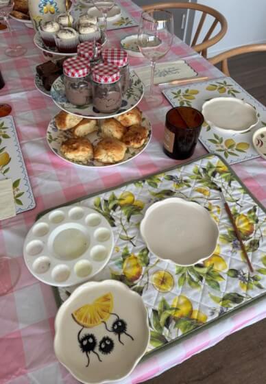 Ceramic Painting Workshop with Matcha