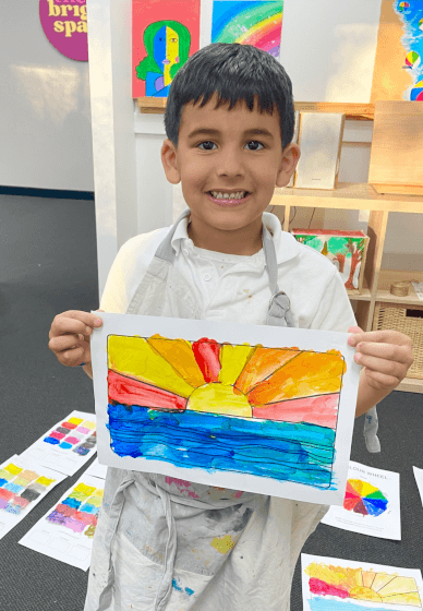 Children's Art Course for Beginners - Ages 5-8yrs