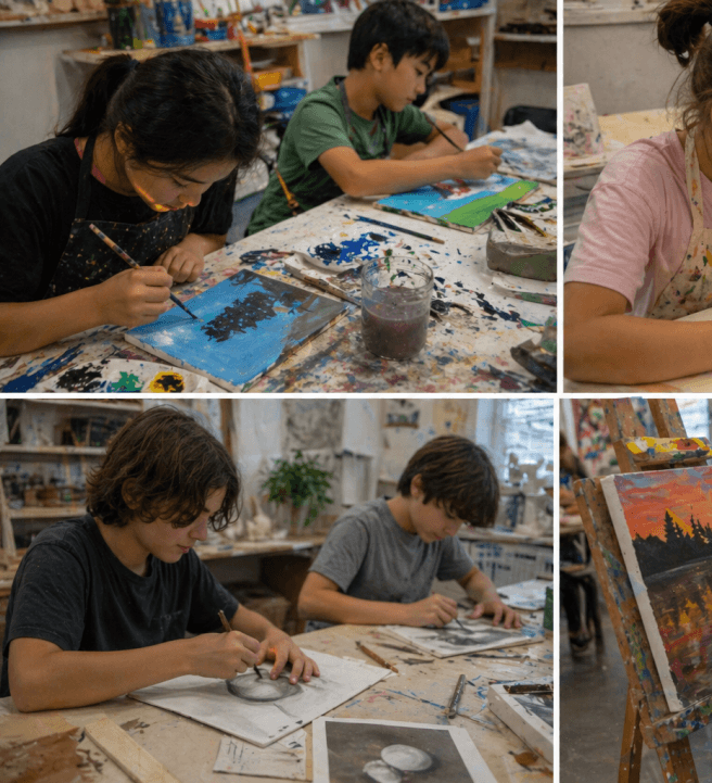 Children's Painting Art Class
