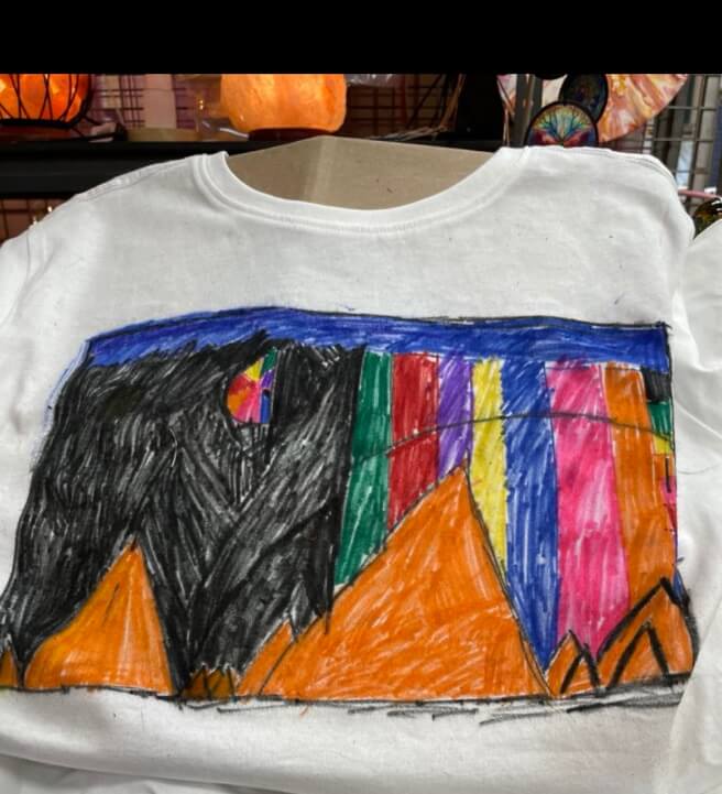 Childrens Tshirt Painting Experience