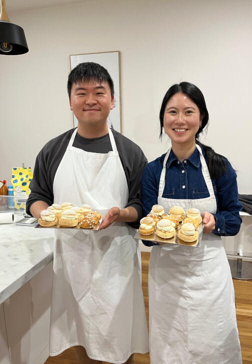 Choux with Praliné Making Class