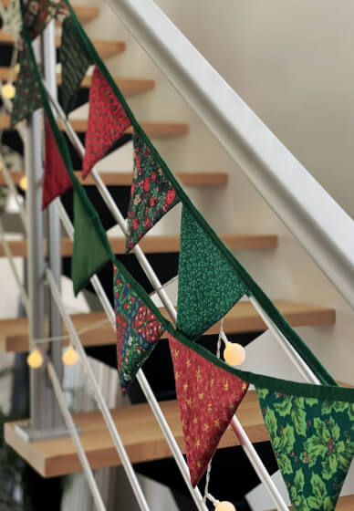 Christmas Bunting Sewing Workshop