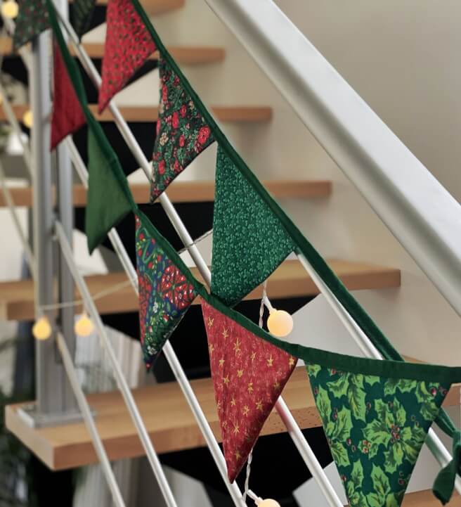 Christmas Bunting Sewing Workshop