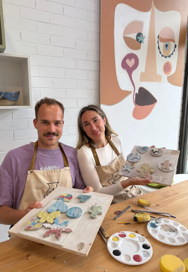 Christmas Ceramic Ornament Making Workshop