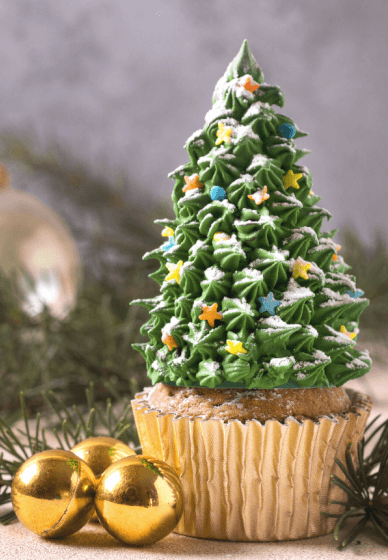 Christmas Cupcake Decorating Class for Kids