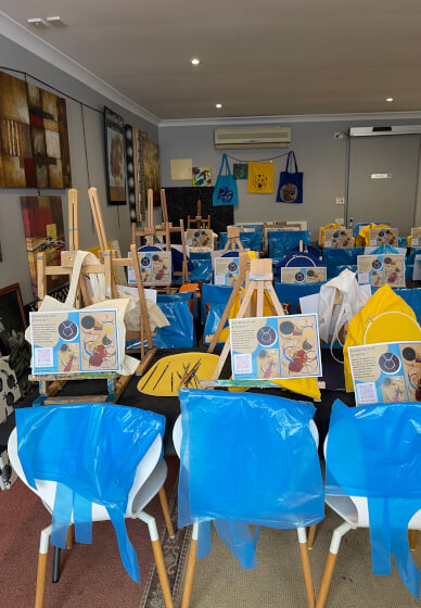 Christmas in July Art Craft Workshop Party and Gift Idea