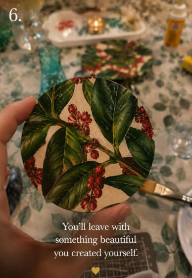 Christmas in July Decoupage Workshop