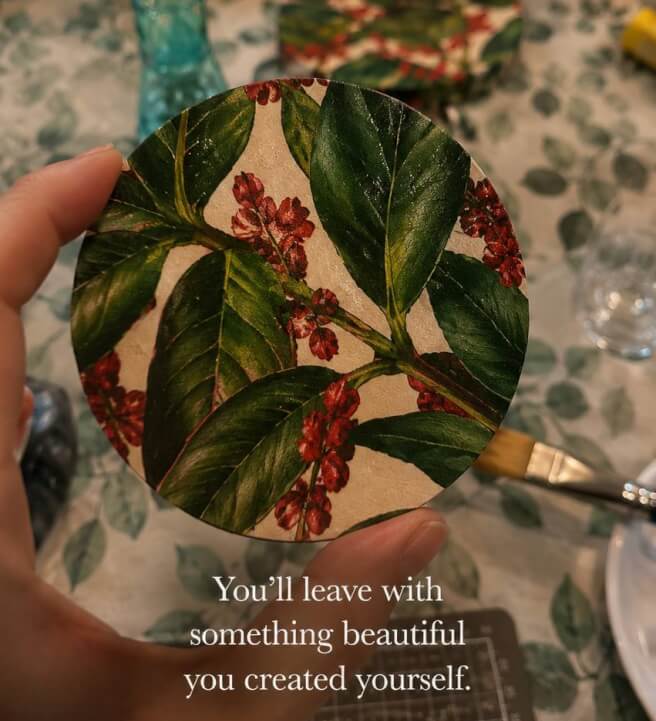 Christmas in July Decoupage Workshop