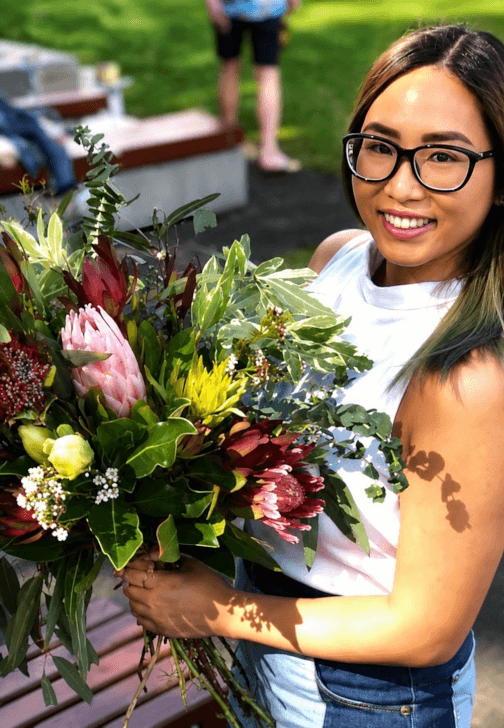Christmas in July Flower Arrangement Workshop