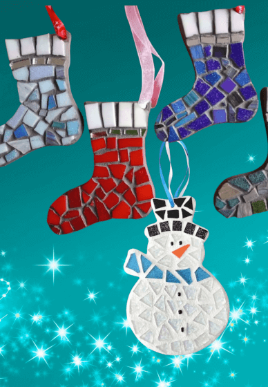 Christmas Mosaic Craft Workshop