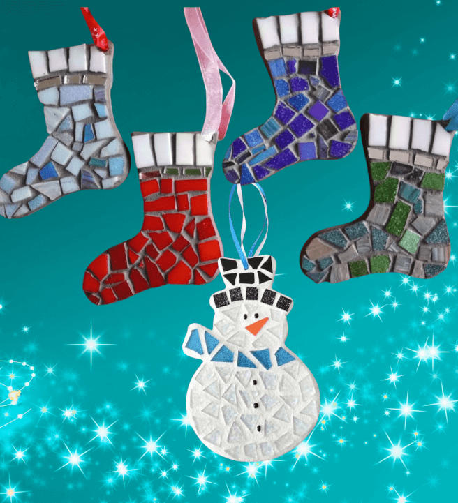 Christmas Mosaic Craft Workshop