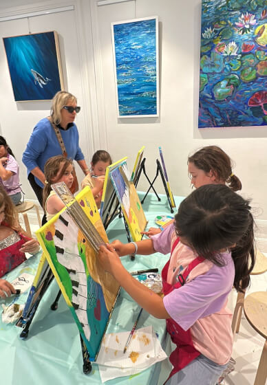 Christmas Primary Painters Party