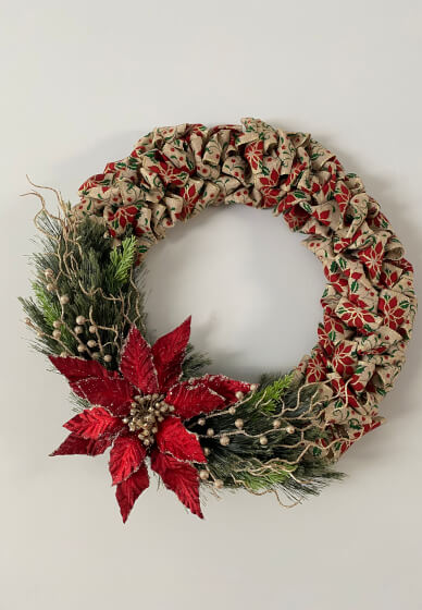 Christmas Ribbon Wreath Workshop