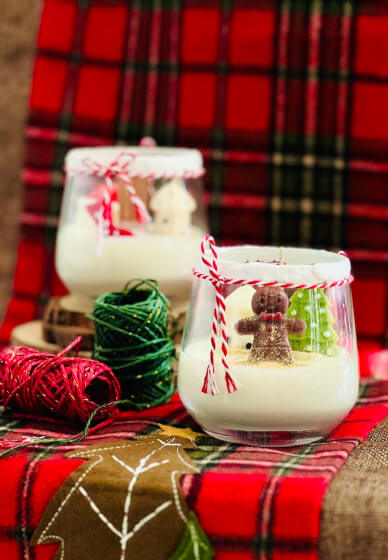 Christmas Snow Globe Candle Making Workshop