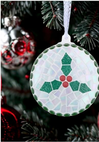 Christmas Special Mosaic Ornament Workshop