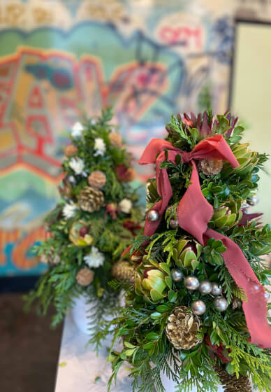 Christmas Topiary Tree Class