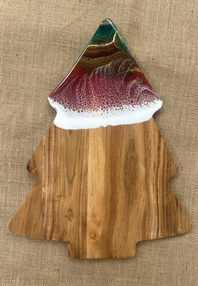 Christmas Tree Resin Workshop