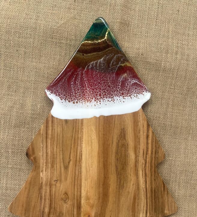 Christmas Tree Resin Workshop