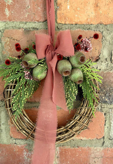 Christmas Wreath and Botanical Aromatic Gift Making Workshop