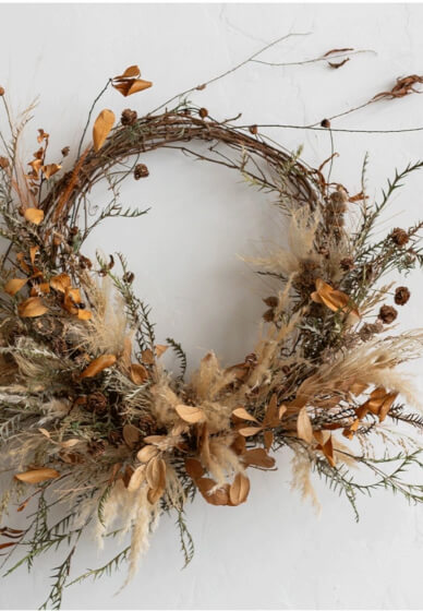 Christmas Wreath Workshop in the Garden