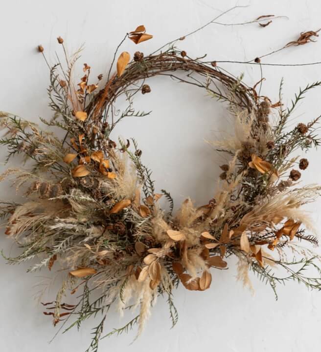 Christmas Wreath Workshop in the Garden