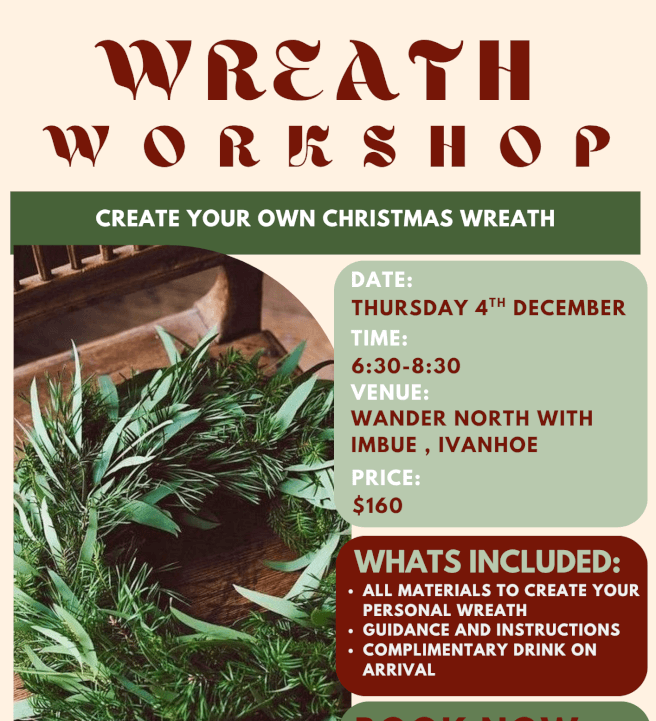 Christmas Wreath Workshop