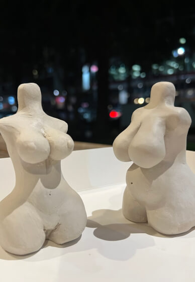 Clay and Sip Class: Life Model for Sculpting