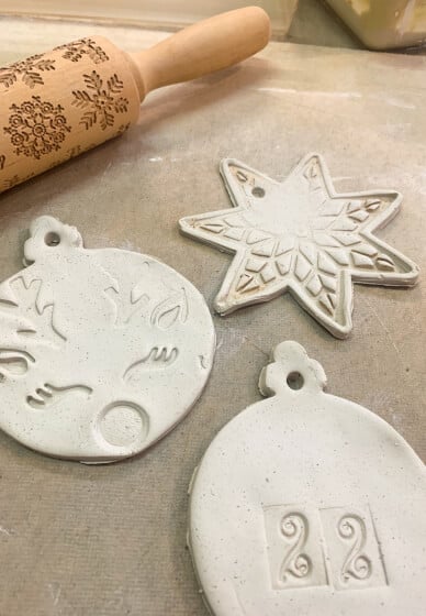 Clay and Sip Class: Make Christmas Decorations