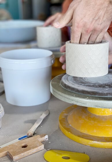 Clay Hand Building and Pottery Painting Class for All Ages