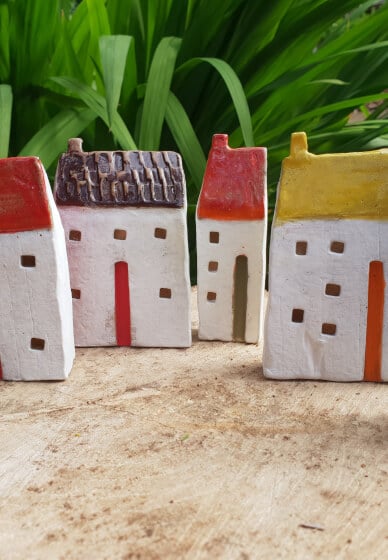 Clay Hand Building Class: Tiny Houses