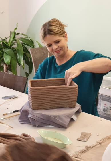 Clay Planter Hand Building Class