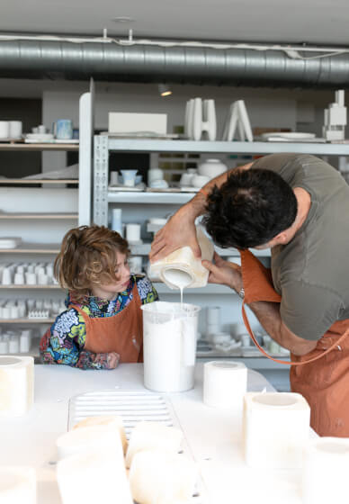 Clay Play: Slipcasting Workshop for Families