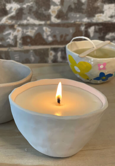 Clay Pot Candle Craft Box / Kit